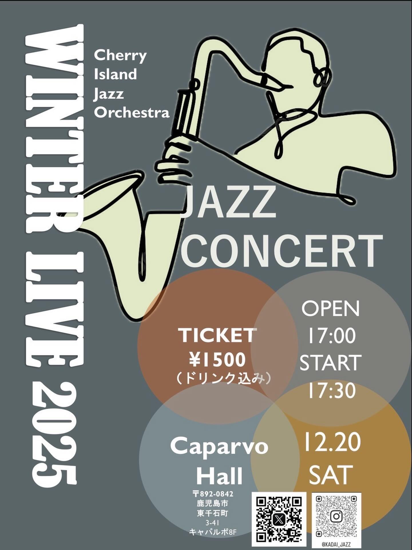 Cherry Island Jazz Orchestra WINTER LIVE 2025