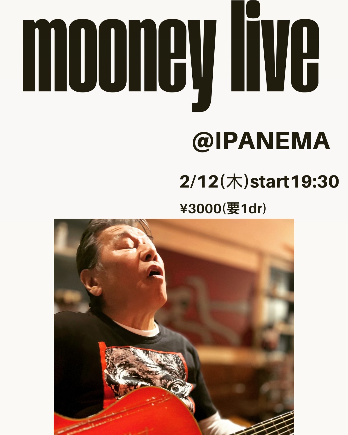 MOONEY LIVE@IPANEMA